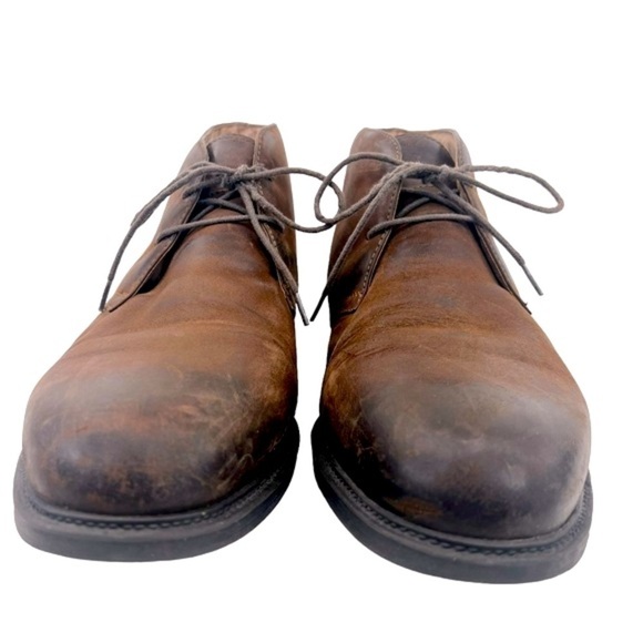 Florsheim Comfortechnology Leather Lace Up Chukka Boots - Picture 3 of 14